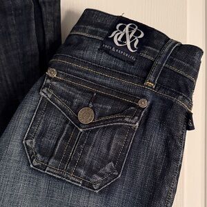 Rock & Republic Women's Dark Indigo Boot Cut Jeans